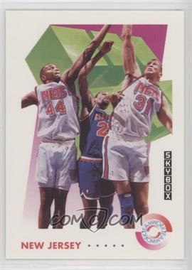 1991-92 Skybox - [Base] #475 - Derrick Coleman, Sam Bowie