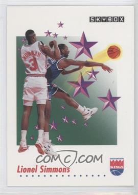 1991-92 Skybox - [Base] #508 - Lionel Simmons