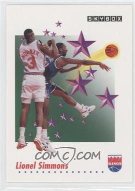 1991-92 Skybox - [Base] #508 - Lionel Simmons