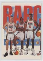 Team USA (Chris Mullin, Charles Barkley, David Robinson)