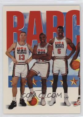 1991-92 Skybox - [Base] #544 - Team USA (Chris Mullin, Charles Barkley, David Robinson) [EX to NM]