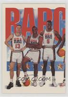 Team USA (Chris Mullin, Charles Barkley, David Robinson)