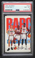 Team USA (Chris Mullin, Charles Barkley, David Robinson) [PSA 8 NM…