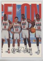 Team USA (Michael Jordan, John Stockton, Karl Malone, Magic Johnson)