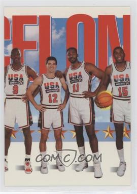 1991-92 Skybox - [Base] #545 - Team USA (Michael Jordan, John Stockton, Karl Malone, Magic Johnson)