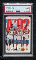 Team USA (Patrick Ewing, Larry Bird, Scottie Pippen) [PSA 10 GEM …