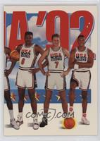 Team USA (Patrick Ewing, Larry Bird, Scottie Pippen) [EX to NM]
