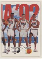 Team USA (Patrick Ewing, Larry Bird, Scottie Pippen)
