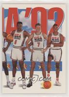 Team USA (Patrick Ewing, Larry Bird, Scottie Pippen)