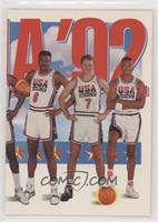 Team USA (Patrick Ewing, Larry Bird, Scottie Pippen)