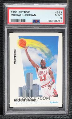 1991-92 Skybox - [Base] #583 - Michael Jordan [PSA 9 MINT]