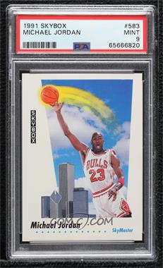 1991-92 Skybox - [Base] #583 - Michael Jordan [PSA 9 MINT]