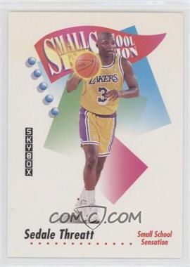 1991-92 Skybox - [Base] #609 - Sedale Threatt