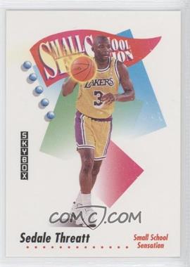 1991-92 Skybox - [Base] #609 - Sedale Threatt