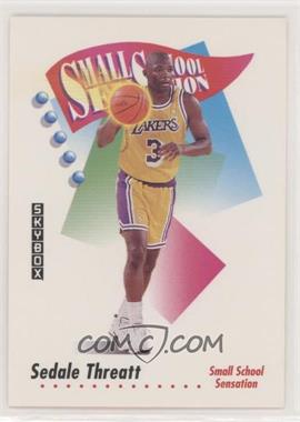 1991-92 Skybox - [Base] #609 - Sedale Threatt