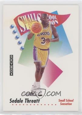 1991-92 Skybox - [Base] #609 - Sedale Threatt