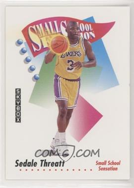 1991-92 Skybox - [Base] #609 - Sedale Threatt