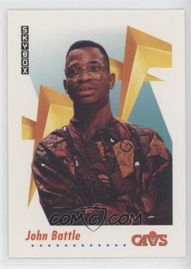 1991-92 Skybox - [Base] #621 - John Battle