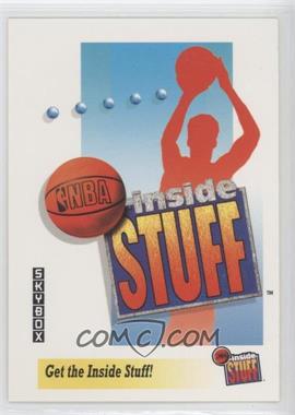 1991-92 Skybox - Inserts #4 - Get the Inside Stuff!