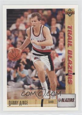 1991-92 Upper Deck - [Base] - Plain Text Hologram #279 - Danny Ainge