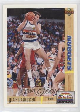 1991-92 Upper Deck - [Base] - Plain Text Hologram #312 - Blair Rasmussen