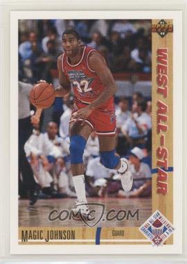 1991-92 Upper Deck - [Base] - Plain Text Hologram #57 - Magic Johnson