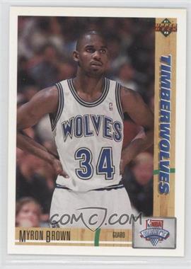 1991-92 Upper Deck - [Base] #15 - Myron Brown