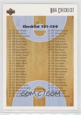 1991-92 Upper Deck - [Base] #200 - Checklist
