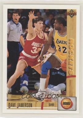 1991-92 Upper Deck - [Base] #296 - Dave Jamerson