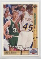 Larry Bird, Chuck Person [EX to NM]
