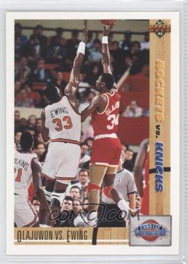 1991-92 Upper Deck - [Base] #33 - Hakeem Olajuwon, Patrick Ewing