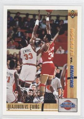 1991-92 Upper Deck - [Base] #33 - Hakeem Olajuwon, Patrick Ewing