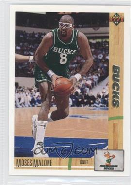 1991-92 Upper Deck - [Base] #402 - Moses Malone