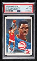 Dominique Wilkins [PSA 8 NM‑MT]