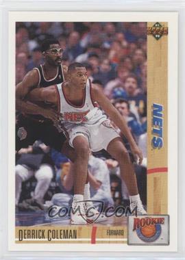 1991-92 Upper Deck - Rookie Standouts #R10 - Derrick Coleman