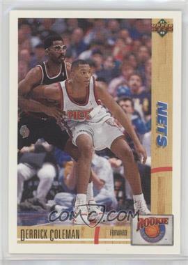 1991-92 Upper Deck - Rookie Standouts #R10 - Derrick Coleman