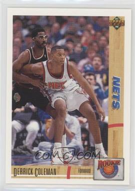 1991-92 Upper Deck - Rookie Standouts #R10 - Derrick Coleman