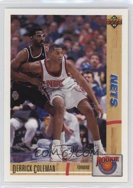 1991-92 Upper Deck - Rookie Standouts #R10 - Derrick Coleman