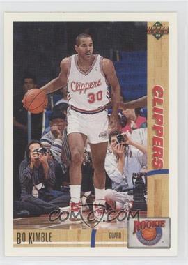 1991-92 Upper Deck - Rookie Standouts #R5 - Bo Kimble