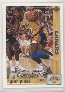 1991-92 Upper Deck McDonald's Open Paris Los Angeles Lakers - [Base] #M4 - Magic Johnson