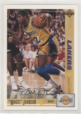 1991-92 Upper Deck McDonald's Open Paris Los Angeles Lakers - [Base] #M4 - Magic Johnson