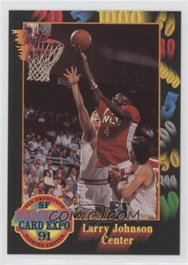 1991-92 Wild Card Promos - San Francisco Sports Collectors Expo #P-1 - Larry Johnson