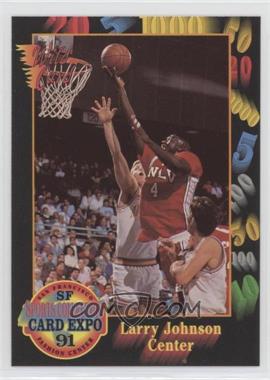 1991-92 Wild Card Promos - San Francisco Sports Collectors Expo #P-1 - Larry Johnson
