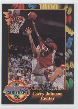 1991-92 Wild Card Promos - San Francisco Sports Collectors Expo #P-1 - Larry Johnson