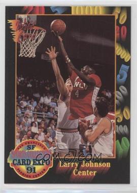 1991-92 Wild Card Promos - San Francisco Sports Collectors Expo #P-1 - Larry Johnson