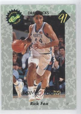 1991 Classic Draft Picks - [Base] #16 - Rick Fox