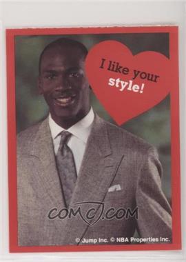 1991 Cleo Michael Jordan Valentines - [Base] #_MIJO.14 - Michael Jordan (I like your style!)