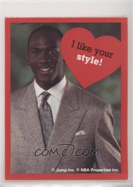 1991 Cleo Michael Jordan Valentines - [Base] #_MIJO.14 - Michael Jordan (I like your style!)