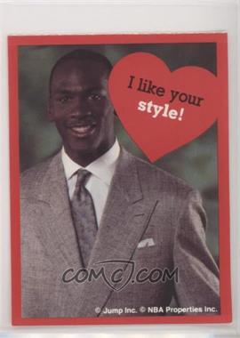 1991 Cleo Michael Jordan Valentines - [Base] #_MIJO.14 - Michael Jordan (I like your style!)