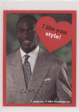 1991 Cleo Michael Jordan Valentines - [Base] #_MIJO.14 - Michael Jordan (I like your style!)